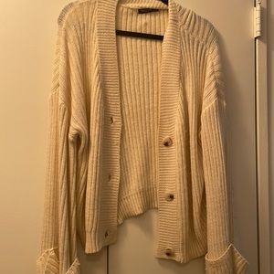 Cream sweater